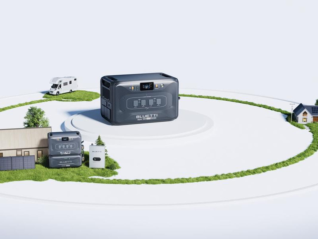 BLUETTI Apex 300 Portable Power Station, 2764.8Wh Lifepo4 Battery, 3840W Max AC Output, Expandable for Home Backup, RV & Off-Grid