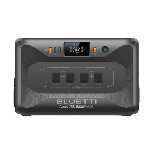 BLUETTI Apex 300 Portable Power Station, 2764.8Wh Lifepo4 Battery, 3840W Max AC Output, Expandable for Home Backup, RV & Off-Grid