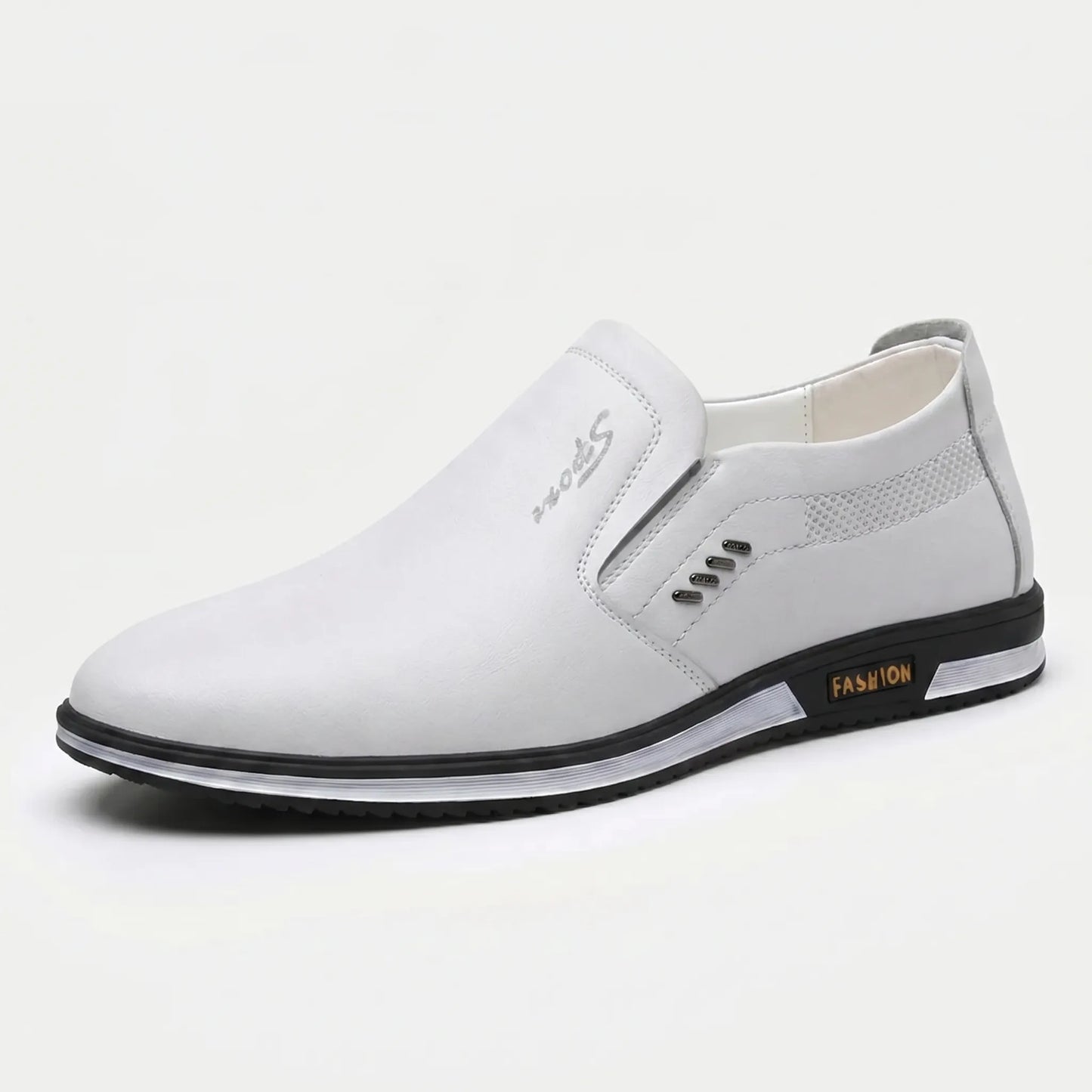 Solvex - Slip-On Loafer with Breathable Side Panel Everyday Smart Casual