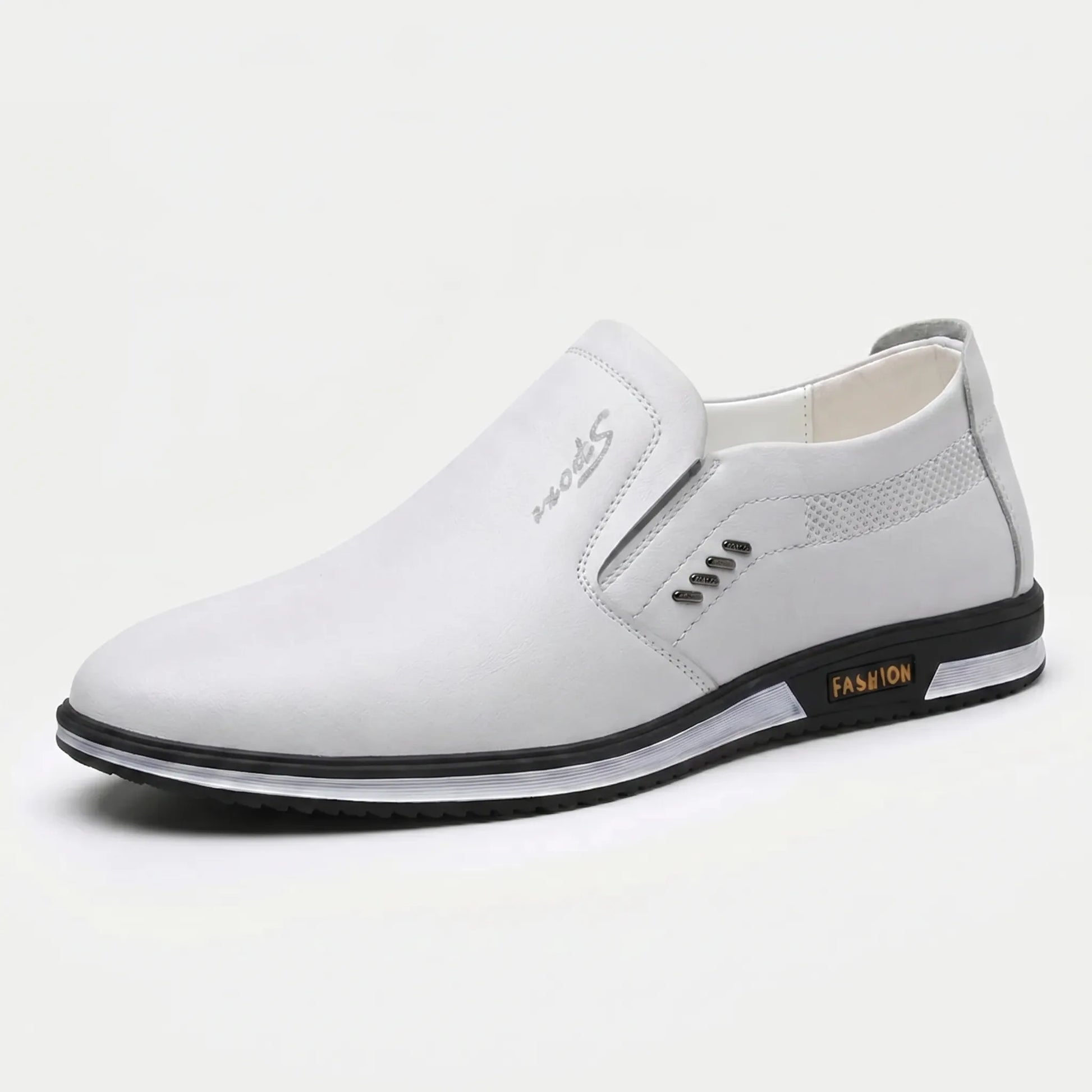 Solvex - Slip-On Loafer with Breathable Side Panel Everyday Smart Casual