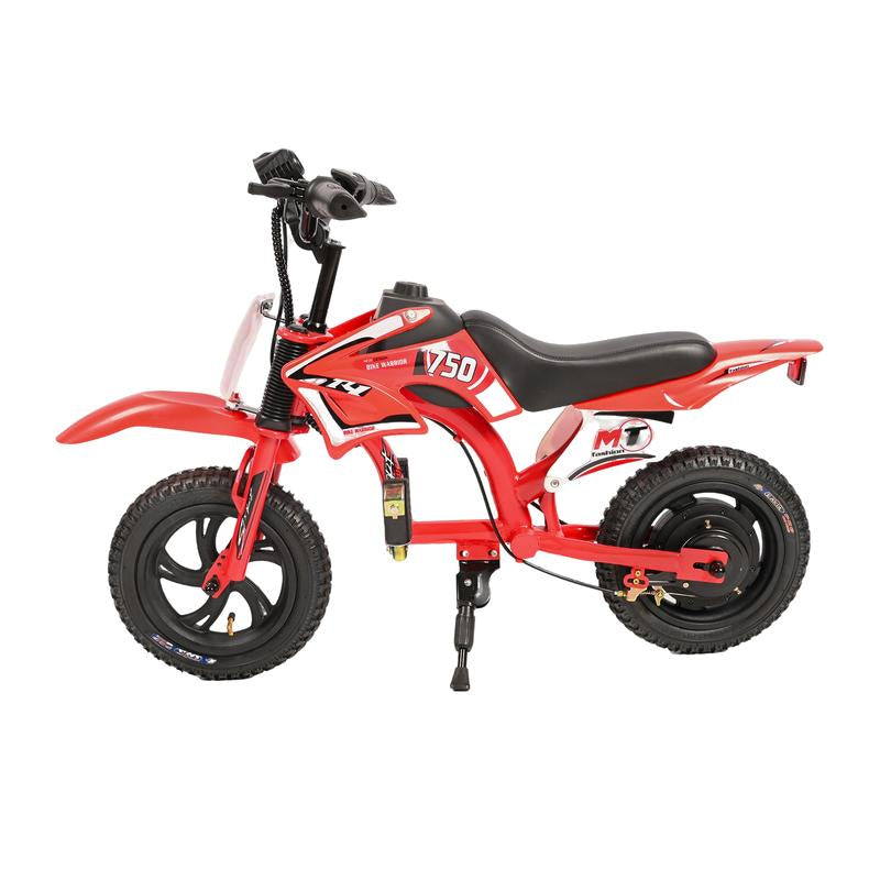 Kids Electric Motorcycle with Dual Disc Brakes – 10 Mph, 12-Inch Tires, 7.6 Mile Range, 200W Brushless Motor, Aluminum Alloy + Steel + ABS, for Ages 3+