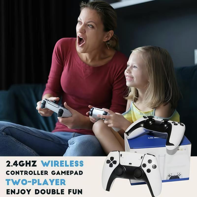 2025 New M15 Retro Game Stick,Wireless HDMI Output, Plug and Play, Support Including 23 Emulators& 2.4G Gaming Console ,Outdoorfun Cable Controller Grips， Ps5 Accessories， Verizon Remote Controller