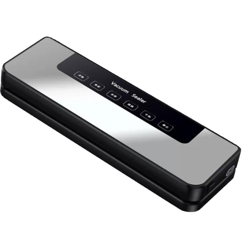 Automatic Household Vacuum Sealer with 10 Vacuum Seal Bags, Food Packaging Machine, Mini Preservation Sealer, Plastic Sealer, Vacuum Compression Machine