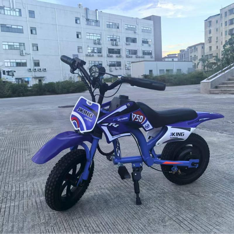 Kids Electric Motorcycle with Dual Disc Brakes – 10 Mph, 12-Inch Tires, 7.6 Mile Range, 200W Brushless Motor, Aluminum Alloy + Steel + ABS, for Ages 3+
