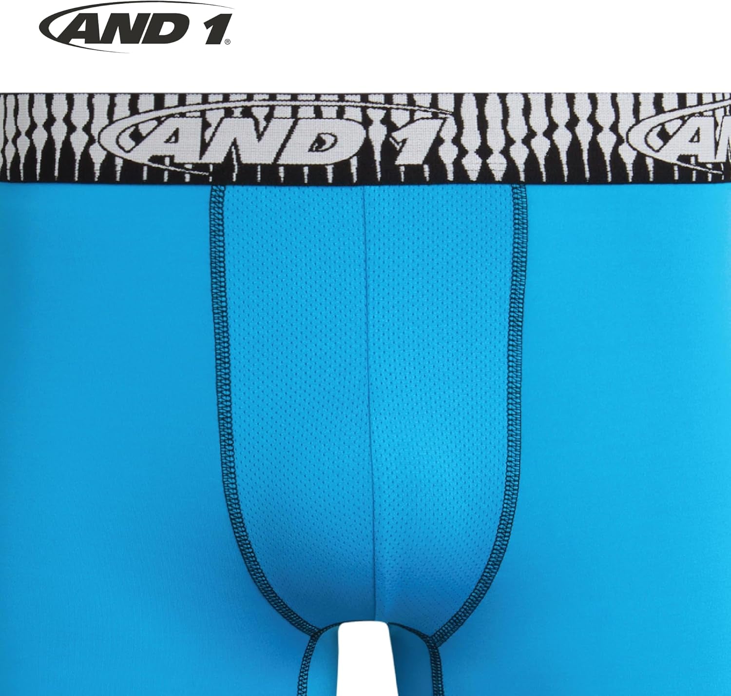 Mens Underwear Boxer Briefs - 5 Pack Performance Stretch Long Leg Boxers for Men with Contour Support Pouch, 9" Inseam